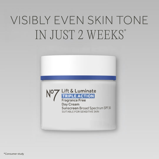 Lift & Luminate Brighten & Smooth Day Cream SPF 30 Fragrance Free banner