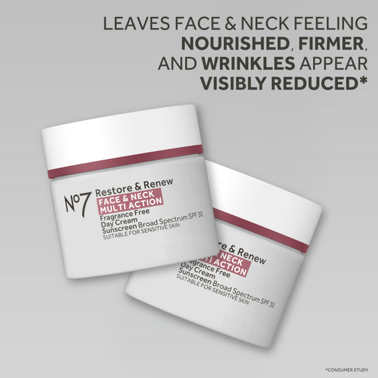 Restore & Renew Firming Day Cream SPF 25 Fragrance Free banner